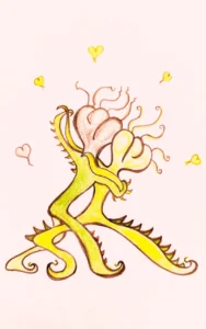 Rage garlic in love Rage garlic in love © Féline A. Bergen, 2026