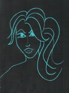 Jade A drawing of Jade (c) F.A. Bergen, 2026